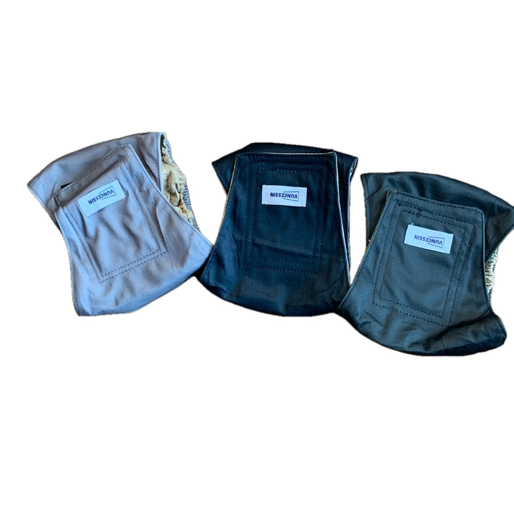 2 new small boy belly bands gray and black only in box 2